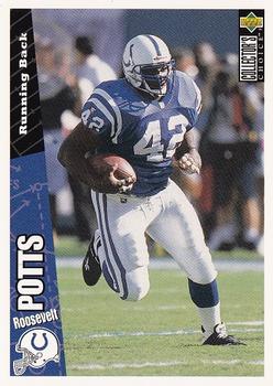 Roosevelt Potts Indianapolis Colts 1996 Upper Deck Collector's Choice NFL #327